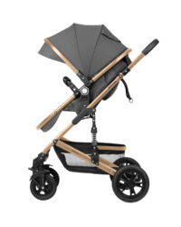 Комбинирана количка 3в1 с трансф. седалка Amaia Dark Grey 2024 - Image 7