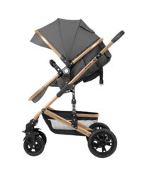 Комбинирана количка 3в1 с трансф. седалка Amaia Dark Grey 2024 - Image 8