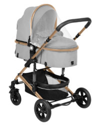 Комбинирана количка 3в1 с трансф. седалка Amaia Light Grey 2024 - Image 14