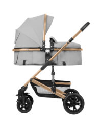 Комбинирана количка 3в1 с трансф. седалка Amaia Light Grey 2024 - Image 4