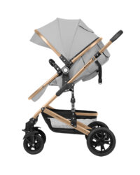 Комбинирана количка 3в1 с трансф. седалка Amaia Light Grey 2024 - Image 8