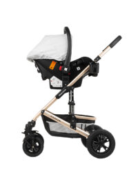 Комбинирана количка 3в1 с трансф.седалка Amaia Light Grey - Image 9