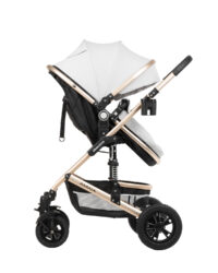 Комбинирана количка 3в1 с трансф.седалка Amaia Light Grey - Image 7