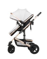 Комбинирана количка 3в1 с трансф.седалка Amaia Light Grey - Image 6
