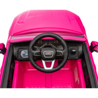 Акумулаторна кола Licensed Audi Q7 Pink - Image 11