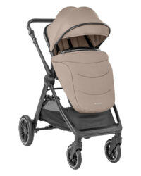 Комбинирана количка 3в1 с кош за новородено Ava Beige - Image 2