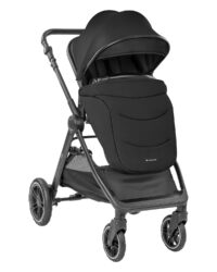 Комбинирана количка 3в1 с кош за новородено Ava Black - Image 2