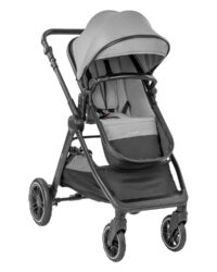 Комбинирана количка 3в1 с кош за новородено Ava Grey - Image 3