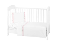 Бебешки спален комплект 3 части EU Style 60/120 Bear with me Pink