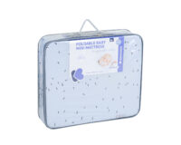 Сгъваем мини матрак 45х80х5см Bear with me Blue - Image 3