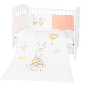 Бебешки спален комплект 2 части EU style 60/120 Rabbits in Love