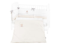 Бебешки спален комплект с бродерия 2 части EU style 60/120 Dream Big Beige