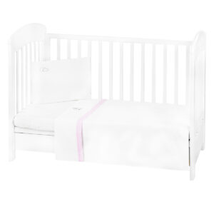 Бебешки спален комплект с бродерия 3 части EU Style 60/120 Dream Big Pink