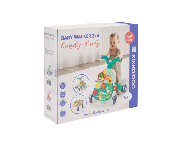 Проходилка 2в1 Candy Party Pink - Image 6