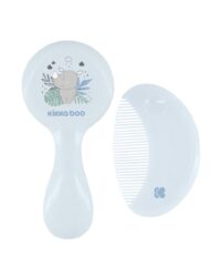 Гребен и четка от естествен косъм Savanna Blue - Image 2