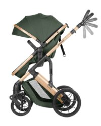 Комбинирана количка 3в1 с трансф.седалка Darling Army Green 2024 - Image 6