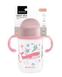 Чаша 360° неразливаща 300мл Deep Sea Pink - Image 4