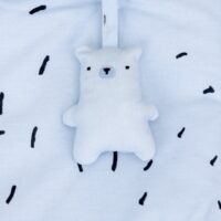 Кош за памперси с връзки Bear with me Blue - Image 2