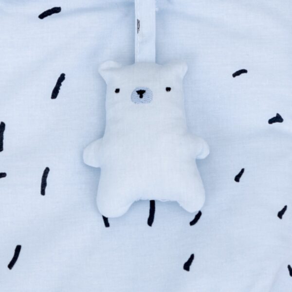 Кош за памперси с връзки Bear with me Blue - Image 2