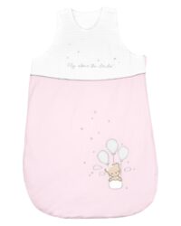 Зимен спален чувал с бродерия 0-6 месеца Dream Big Pink