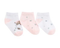 Бебешки летни чорапи Dream Big Pink 0-6м - Image 2