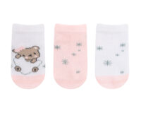 Бебешки летни чорапи Dream Big Pink 0-6м - Image 3