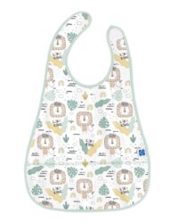Непромокаем лигавник с джоб Savanna Pattern Mint