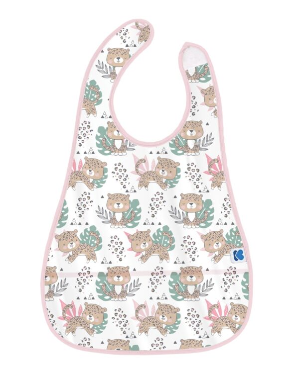 Непромокаем лигавник с джоб Savanna Pattern Pink