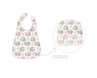 Непромокаем лигавник с джоб Savanna Pattern Pink - Image 3