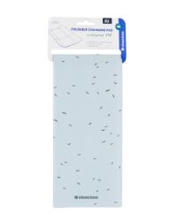 Сгъваема PVC подложка за повиване 50х80см Bear with me Blue - Image 3