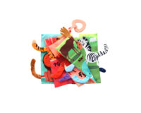 Образователна текстилна книжка с чесалка Forest animals - Image 2
