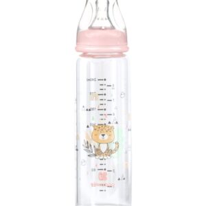 Шише стъклено 240мл Savanna Pink