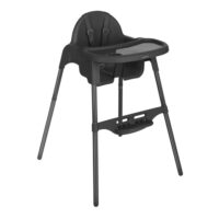 Стол за хранене 2в1 Jammy Black