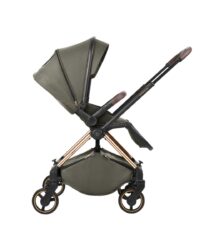 Комбинирана количка 2в1 с кош за новородено Lanah Army Green - Image 6