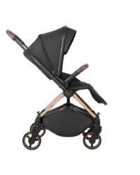 Комбинирана количка 2в1 с кош за новородено Lanah Black - Image 5
