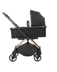 Комбинирана количка 2в1 с кош за новородено Lanah Black - Image 7