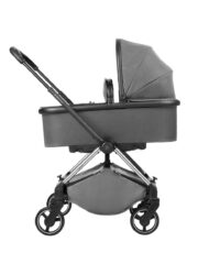 Комбинирана количка 2в1 с кош за новородено Lanah Grey - Image 7