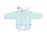 Непромокаем лигавник с ръкави и джоб Arty Blue Pattern - Image 3