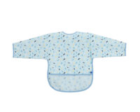 Непромокаем лигавник с ръкави и джоб Arty Blue Pattern