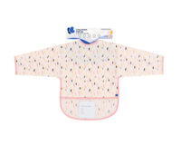 Непромокаем лигавник с ръкави и джоб Arty Pink Pattern - Image 3