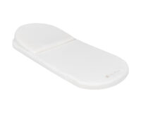 Матрак+възглавница за кош за новородено 75/30 cm Airknit White