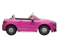 Акумулаторна кола Licensed Mercedes Maybach S650 CABRIOLET Pink - Image 3