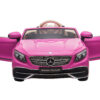 Акумулаторна кола Licensed Mercedes Maybach S650 CABRIOLET Pink - Image 5