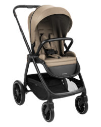 Комбинирана количка 3в1 с кош за новородено Modena Beige - Image 2