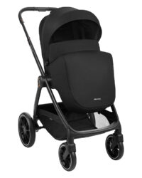 Комбинирана количка 3в1 с кош за новородено Modena Black - Image 3