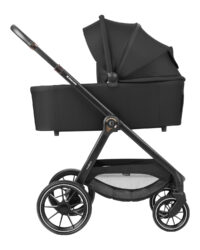 Комбинирана количка 3в1 с кош за новородено Modena Black - Image 6