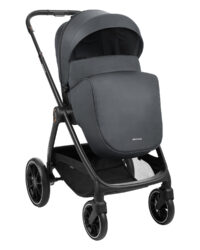 Комбинирана количка 3в1 с кош за новородено Modena Dark Grey - Image 3