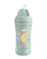 Чаша със силиконовa сламка 220мл Moony me Mint - Image 2