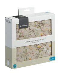 Oдеяло от муселин двупластово 100х100 см Secret Garden Beige