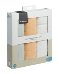 Комплект 3 бр муселинови пелени 100х100 см Sleepy Sheep - Image 2